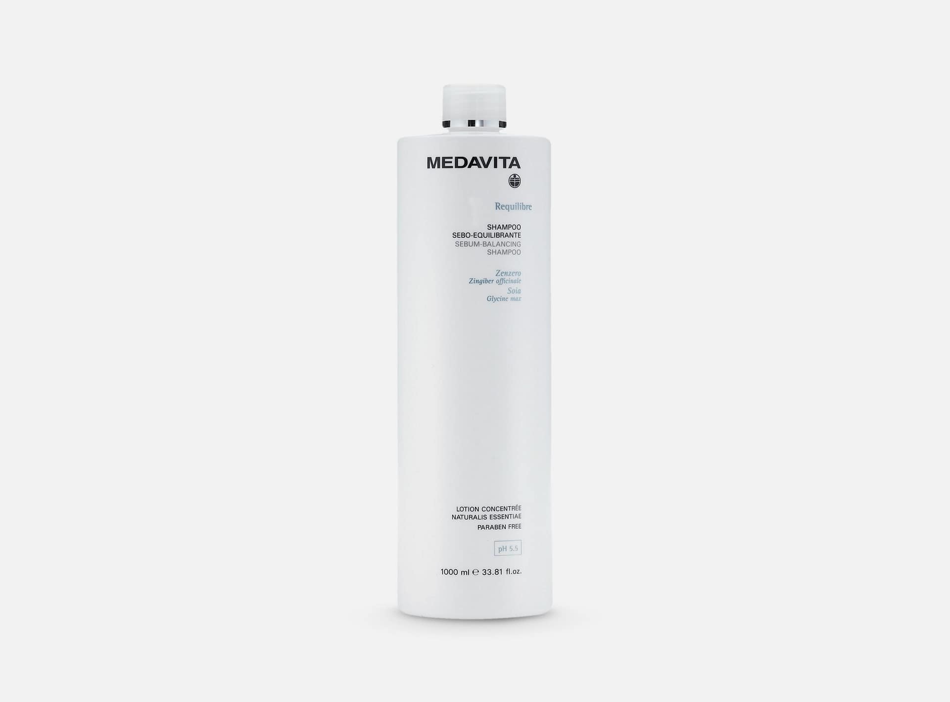 Medavita Requilibre Shampoo Seboequilibrante 1000ml - shampoo sebo-equilibrante capelli e cute grassa