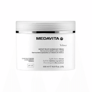 Medavita Velour Instant Relief Hair & Scalp Cream cuoio capelluto sensibile 500ml